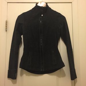 Black/charcoal lululemon jacket